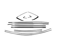 Auto Fenster Dichtung Für Nissan Für Sentra 2012 2013 2014 2015 2016 2017 2018 2019 Autofenster-Dichtungsstreifen Autotür Türdichtung