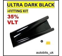 Auto Fenster Tönungsfolie Tönung Schwarz Rauch 35% 50cm X 3m Neu