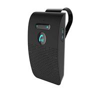 Auto Freisprechanlage Visier Car Kit,Asudaro Kfz Bluetooth 5.0 Freisprecheinrichtung Kabelloser Lautsprecher für Sonnenblende, Siri Google Assistant Unterstützung, Lautstärkeregler, Auto Power On