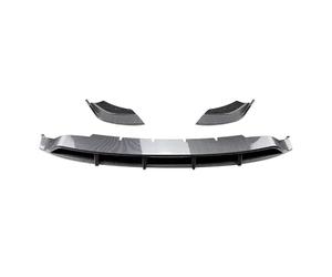 Auto Frontlippe Für Benz Für GLC-Klasse X254 GLC260 GLC300 2023 2024 Auto Frontschürze Spoiler Front Schaufel Lip Rock Bord Körper Kit Frontspoiler(Carbon Look)