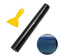 Auto Frontscheibe Schwarz Transparent - Solar-Folie Anti-UV Sonnenschutz 14025C