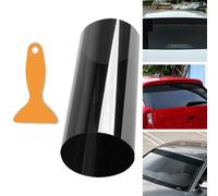 Auto Frontscheibe Schwarz Transparent Solar-Folie Anti-UV Sonnenschutz 14025CM