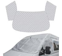 Auto Frontscheibenabdeckung Winter für Ford Transit Courier (ab Bj.2014), Autoscheibenabdeckung Winschutzscheiben Abdeckung, Eisschutzfolien Frost Guard