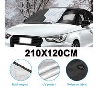 Auto Frontscheibenabdeckung,XXL 210x120cm Sonnenschutz Wohnmobil VAN Transporter