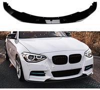 Auto Frontspoiler Frontlippe Spoiler für BMW 1 Serie F20 F21 118i 120i M Sport 2012 2013 2014 | FrontstoßStange Splitter FrontstoßStangenlippe Autoantikollisionsschutz