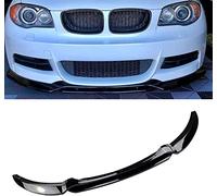 Auto Frontspoiler Frontlippe Spoiler für BMW Serie 1 E82 Coupe E88 2007 2008 2009 2010 2011 2012 2013 | FrontstoßStange Splitter FrontstoßStangenlippe Autoantikollisionsschutz