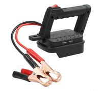 Auto für Starthilfekabel Montage für tragbare Boost-Geräte, Batterie, nicht robust, ABS-Körper, Aluminium-Klemmen, kompakt, leicht, für Straßenrand-Kits (A)