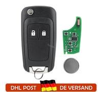 Auto Funk Fernbedienung Schlüssel 2Tasten 434MHz ID46 für OPEL Adam Astra J