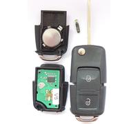 Auto Funk Schlüssel 1J0959753CT 2 Tasten 433,9 MHZ ID48 für VW BORA GOLF 4 POLO