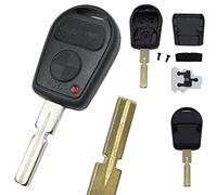 Auto Funk Schlüssel Gehäuse Autoschlüssel Rohling HU58 kompatibel für BMW E36 E31 E38 E40