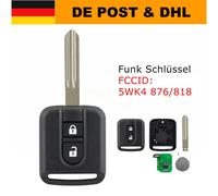 Auto Funkschlüssel 2 Tasten 434MHz ID46 für Nissan Micra Navara Note E11 Cabster