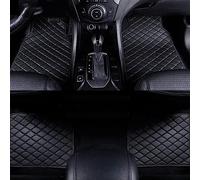 Auto FußMatten für Audi A8 4 Seats 2006 2007 2008 2009 (LHD), wasserdichte und Verschleißfeste Anti Kratz PU Leder Auto FußMatten, Innere Zubehör,All Black
