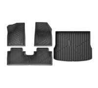 Auto Fußraummatten Für Leapmotor Für B10 2025 LHD Auto-Fußmatten Kofferraummatten Wasserdicht rutschfest Sitzrückenschutz Autoteppiche(4pcs)