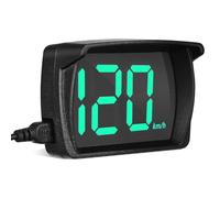 Auto Geschwindigkeitsmesser mit GPS Anzeige, USB, Km/h | Dual GPS und Beidou Chipset, Hochauflösende Anzeige mit Blendschutz, für Armaturenbrett, Inklusive USB Kabel