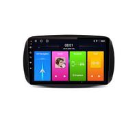 Auto GPS Navi Autoradio Navigation mit CarPlay & Android +HD Rückfahrkamera Kompatibel mit Smart Fortwo Forfour Cabrio Cabriolet Coupe 451 453 (Navigator D)