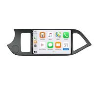 Auto GPS Navigator 2 Din für Kia Picanto 2011-2014 mit Bluetooth Fm Radio, Mirror Link, USB, Aux, WiFi mit Bluetooth Mirror Link Am Radio, 4 Kern 1G+16G