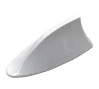 Auto-Haifischantenne, Autoradio, Haifischflossenantenne, FM-Signal-Design für alle Fahrzeuge, Antennen, Auto-Außenstyling-Teile Auto Dachantenne(White)