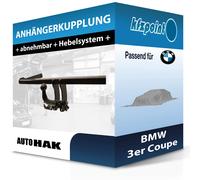 Anhängerkupplung für BMW 3er E36 Cabrio 1990-1999+7pol E-Satz Blinkerüberwachung