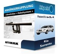 AUTO HAK Anhängekupplung abnehmbar passend für Kia Sorento 08.2002-07.2006 neu