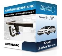 AUTO-HAK Anhängerkupplung abnehmbar Kugelstange von unten gesteckt - OPEL ZAFIRA TOURER C