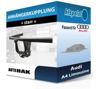 AUTO-HAK Anhängerkupplung starr mit angeschraubtem Kugelkopf - AUDI A4 Avant