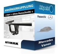 AUTO-HAK Anhängerkupplung starr mit angeschraubtem Kugelkopf - MERCEDES-BENZ VANEO
