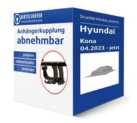 AUTO HAK Anhängekupplung abnehmbar passend für Hyundai Kona 04.2023-jetzt neu