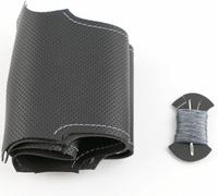 Auto Handgenähte Lenkradbezug Mikrofaser Leder Lenkrad Abdeckung für Mercedes-Benz W211 E-Klasse E230 E280 E350 CLS-Klasse CLS350