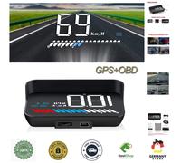 Head Up Display Car HUD Display OBD2 & GPS, iKiKin 3.5 Zoll / 8.9 cm, Speedom...