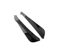 Auto HeckflüGel Universal Auto Heckschürze Lippe Spoiler Diffusor Splitter Kratzschutz Seitenschweller Verlängerung Wrap Winkel Seitenschweller Für Toyota(Schwarz)