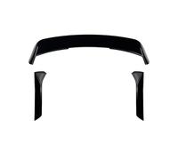 Auto Heckspoiler Für Seat Für Leon 5F Für FR MK3 5 Tür 2013-2019 Auto Hinten Dach Spoiler Stamm Flügel Lip Fenster Seite Heckscheiben-Seitenspoiler(Glänzend schwarz)