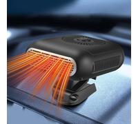 Auto Heizung 12V, Car Heater 12 Volt Autoheizung mit 360° Drehhalterung, Tragbar KFZ Heizlüfter Standheizung Ventilator Scheibenheizung Sitzheizung Defogger für Wohnmobil Camper LKW PKW