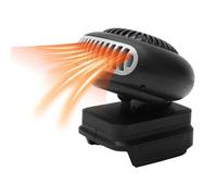 Auto Heizung mit Akku und Ladegeräte,Tragbare Auto Heizung mit 2 Stufen (30-80°C),Wiederaufladbare Heizungs,Überhitzungsschutz & Kippschutz,180°Drehen,Autoscheibenheizung,Büro (Ohne Batterie)