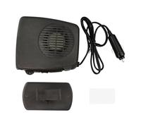 Auto Heizungs Defroster, 2 in 1 Auto Demister Entfroster mit 360° Drehbasis für KFZ Wohnmobil LKW Wohnwagen, 12V 200W Tragbarer Autoheizung mit Stecker für Auto Windschutzscheibe Schneller Heizlüfter