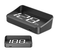 Auto HUD Head Up Display - 8,9 cm System-Navigationsbildschirm | GPS-Tachometer für Armaturenbrett, Motorrad, Fahrzeug, Windschutzscheibe, LKW