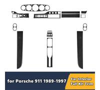 Auto-Innenausstattung komplett Kohlefaser-Aufkleber für Porsche 911 1989-1997