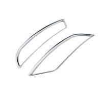 Auto Innenraum 2 Teile/Satz Für Ford Für Kuga 2013 2014 2015 2016 2017 Auto Chrom Vorne Navigation AC Outlet Dekoration Vent Aufkleber Auto Zierleisten Innen