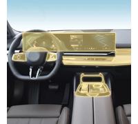 Auto Innenraum Mittelkonsole Transparent TPU PPF Schutzfolie Anti-Kratzer Reparatur Folie Zubehör für BMW G60 i5 Serie 5 2024 (Stil A)