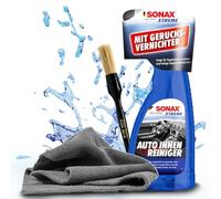 Auto Innenraum Reinigungsset | Sonax Xtreme AutoInnenReiniger 500ml + Detailing Pinsel + Mikrofasertuch | Innenraum Reiniger Set |Innenraumreiniger Cockpitpflege Innenreiniger