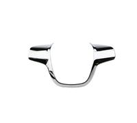 Auto Innenraumzubehör Für Ford Für Focus 3 Mk3 Für Kuga Für Escape 2012 2013 2014 2015 Zubehör ABS Auto Lenkradbezug Paillettenbesatz Aufkleber(Silver style2)