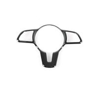 Auto-Innenverkleidungs Für Mercedes Für Benz A B C GLB Klasse W177 W247 X247 2020-2022 Auto Lenkrad Rahmen Innen Trim(Schwarz)