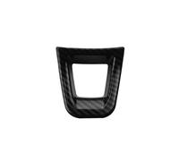 Auto-Innenverkleidungs Für VW Für Golf 7 Für Jetta Für MK5 Für MK6 Für Polo Für Passat B7 B8 Für T-ROC ABS Lenkradverkleidungsverkleidungsaufkleber(Kohlenschwarz)