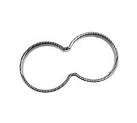 Auto Interieurleisten Auto Carbon Fiber Texture Center Wasserbecherhalter Zierleiste Rahmen Aufkleber Passend for Porsche Macan 2014 2015 2016 2017 2018 2019 2020