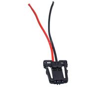 Auto Kabelstecker 2p Kennzeichenleuchte Autotürstecker Kofferraumbeleuchtung Hupensensor Kabelbaum 3B0972712 3B0972702(1pcs female 2)