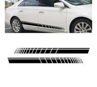 Auto Karosserie Seitenstreifen Aufkleber für Toyota Yaris C-HR,Seitenschweller Grafik Aufkleber Dekoration.,Blue