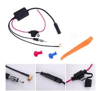 Auto KFZ 12V Radio Antennenverstärker AM/FM Antenne Signal Verstärker ANT-208