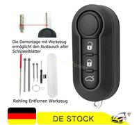 Auto Klapp Schlüssel Gehäuse für Fiat 500 Doblo Ducato Panda Punto Peugeot Boxer