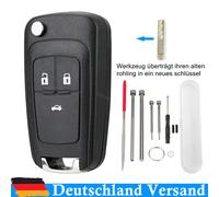 Auto Klappschlüssel Gehäuse Werkzeug für Opel Astra J Insignia Corsa E Meriva B