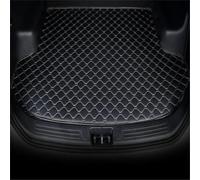 Auto Kofferraummatte für Opel Corsa F Edition/Elegance/GS-Line/Ultimate (ab 2023), Kratzfest Schutzmatte Leder Kofferraum Cargo Teppich Liner Schutzpolster,B/Black Beige