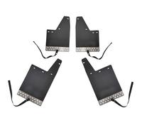 Auto Kotflügel Für Suzuki Für Jimny Für Sierra JB74 2019 2020 2021 2022 2023 Schmutzfänger Spritzschutz 4-teilig Vorne Hinten Schutzblech(Black with jimny)